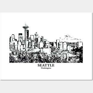 Seattle - Washington Posters and Art